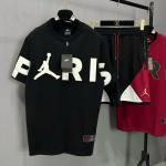 Bộ Quần Áo Nam Chữ Paris Siêu Đẹp Siêu Nét , Bộ Paris Đỏ nam Chất Liệu Vải Dày Dặn Thoáng Mát Cao Cấp 2024